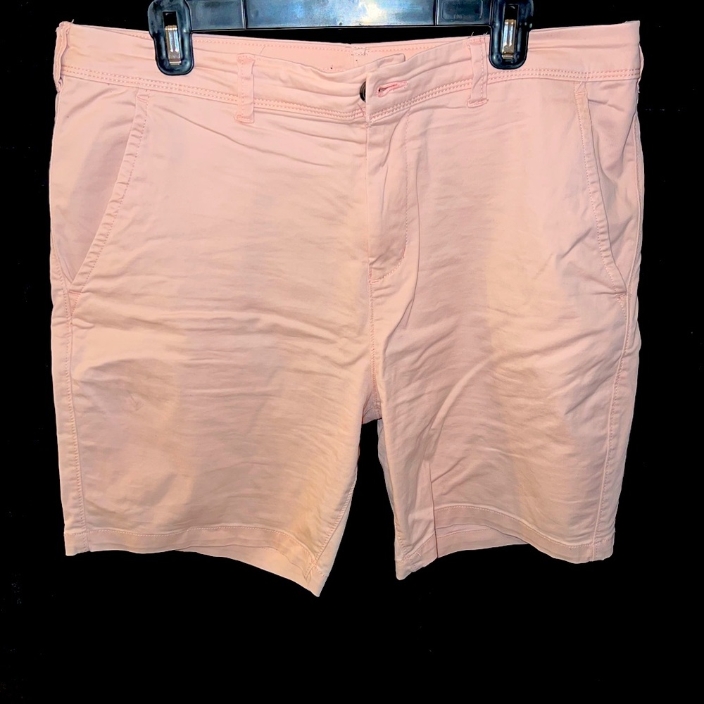 Tailored Peach Khaki Shorts - Size 35-36